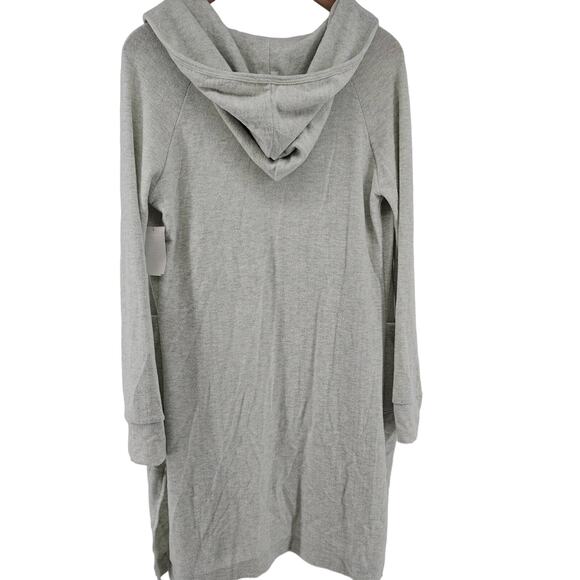 Hooded Duster GO COUTURE Light Blue Small NWT - Picture 5 of 5